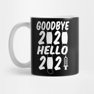 Goodbye 2020 Hello 2021 Happy New Year Mug